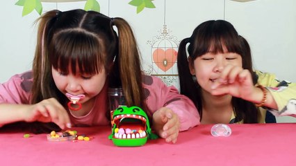 Bad Baby Crocodile Dentist Toy Challenge Victoria Annabelle Crying Baby Hidden Toys