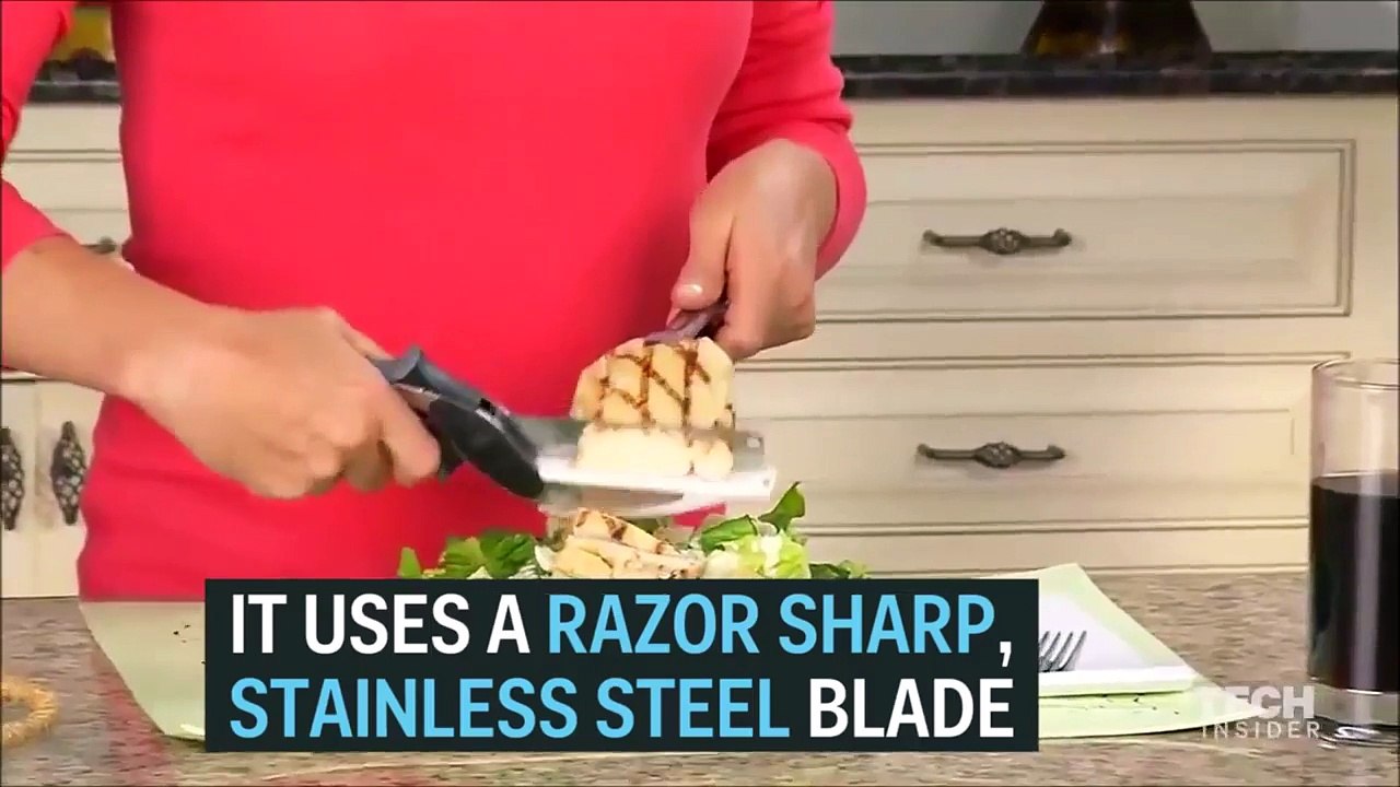 Clever Cutter 2 in 1 Kitchen Knife  Cutting Boa...