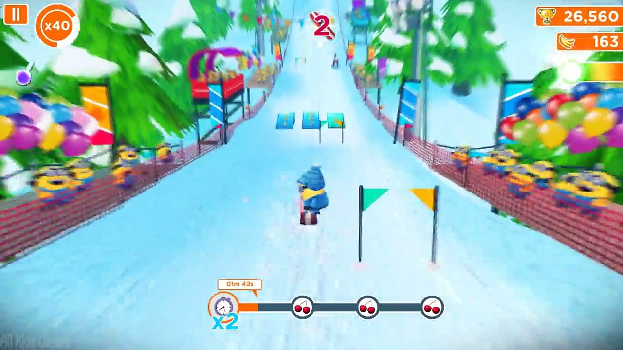 Despicable Me 2 - Minion Rush : Snowboarder Min...
