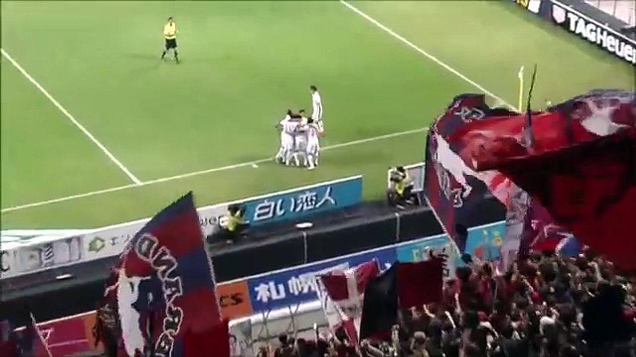 Consadole Sapporo 1:2 Kashima  ( Japanese J League. 29 October 2017)