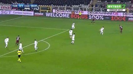Iago Falque Goal HD - Torino	1-1	Cagliari 29.10.2017