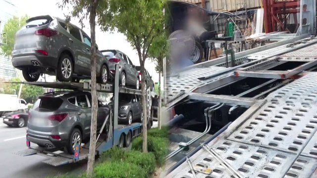 '도로 위 흉기'...불법 개조 탁송차 무더기 적발 / YTN