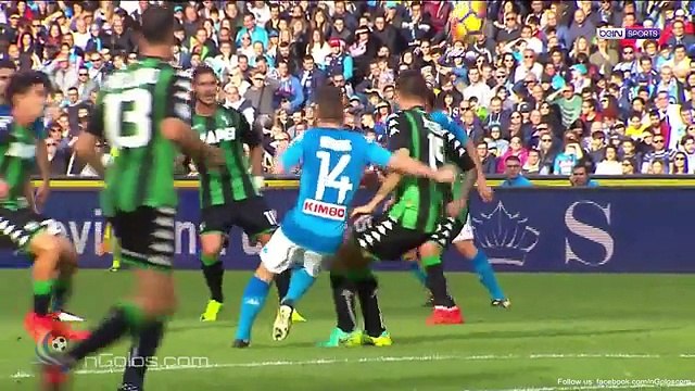 GOL HD & HIGHLIGHTS - Napoli 3-1 Sassuolo 29.10.2017 11°Giornata