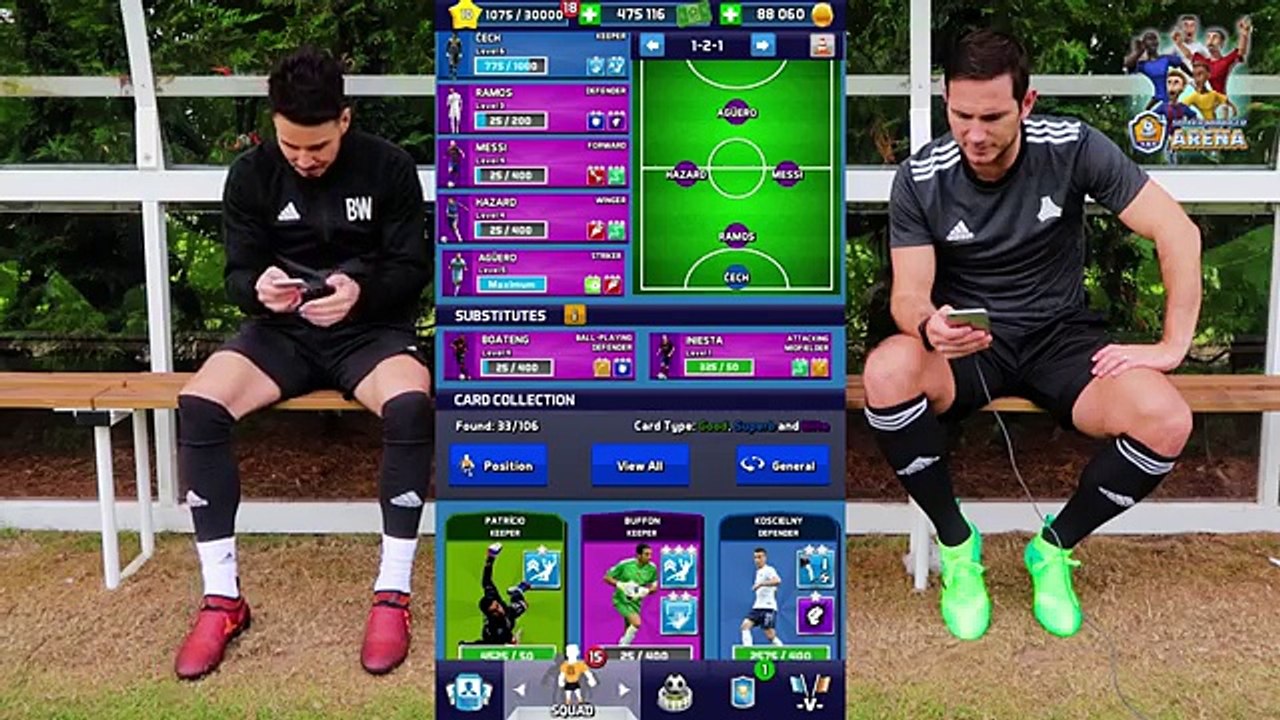 FRANK LAMPARD + THE F2 | EPIC SHOOTING SESSION! AMAZING GOALS!