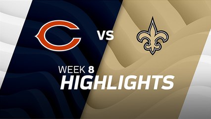 Bears vs. Saints highlights | Week 8