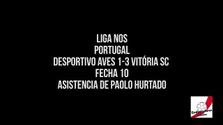 Asistencia de Paolo Hurtado vs. Desportivo Aves