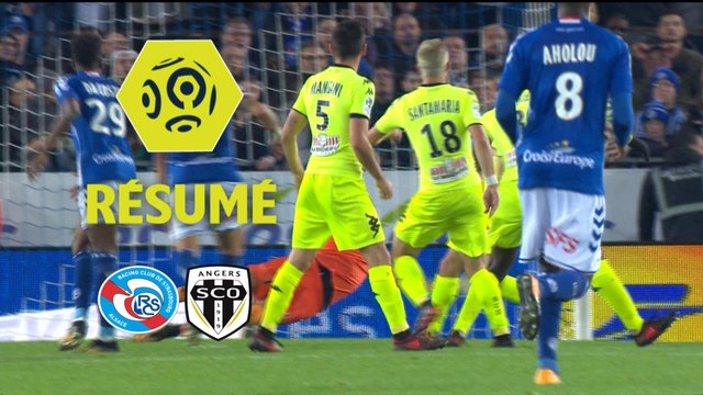 RC Strasbourg Alsace - Angers SCO (2-2) - Résumé - (RCSA-SCO) / 2017-18