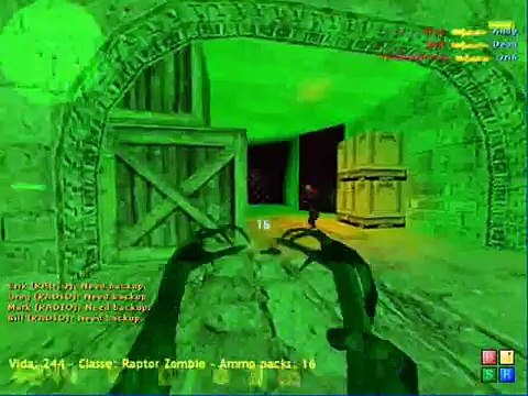Counter Strike 1.6 Zombie mod with bots !!! + link for download