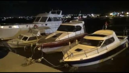 Fırtına Silivri'de Kayıkları Batırdı