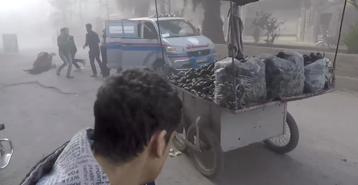 Airstrikes Hit Market and Near School, Killing Civilians in East Damascus Neighborhoods