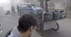 Airstrikes Hit Market and Near School, Killing Civilians in East Damascus Neighborhoods
