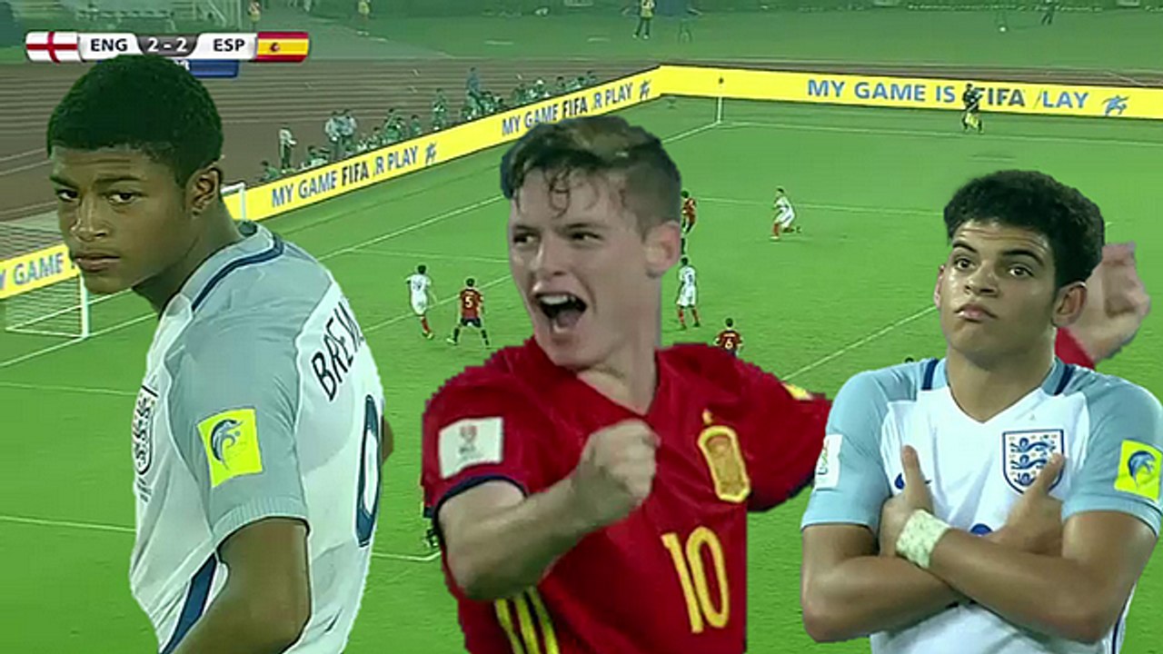 إنجلترا تفوز بلقب كأس العالم تحت 17 سنة على حساب إسبانيا 5-2 28-10-2017