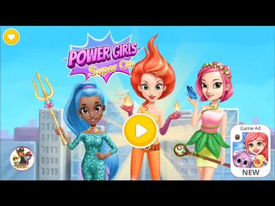 Best android games | Power Girls Super City – Superhero House & Monster Rescue | Fun Kids Games