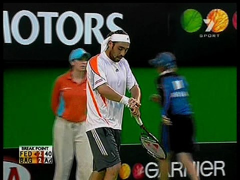 Federer vs Baghdatis Australian Open Final 2006 Channel 7 Set 1