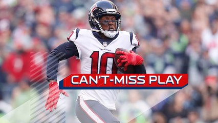 Can't-Miss Play: Off to the races! Hopkins goes 72 yards for a crazy touchdown