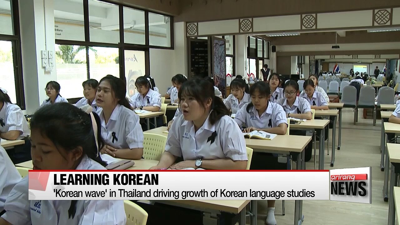 Korean wave in Thailand drives rapid growth of Korean language studies