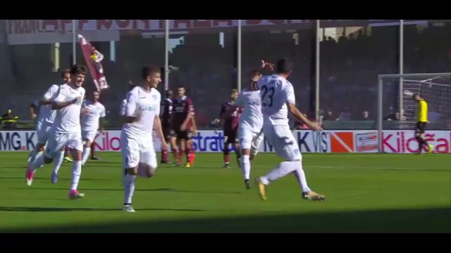 Salernitana - Empoli 2-1 Gol e sintesi HD - Serie B 12^giornata 28/10/2017