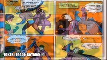 LAS VERSIONES MAS FAMOSAS DE EL JOKER EN LOS COMICS