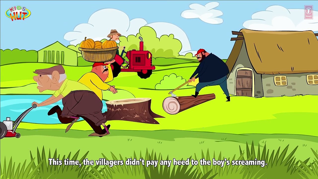 Kids Story - The Boy Who Cried Wolf, The Fox Without A Tail and Harry The Snowman