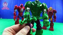 Avengers Superheroes Mech Armor Hulk Spiderman & Iron Man Robots Battle Doctor Doom Playskool Heroes