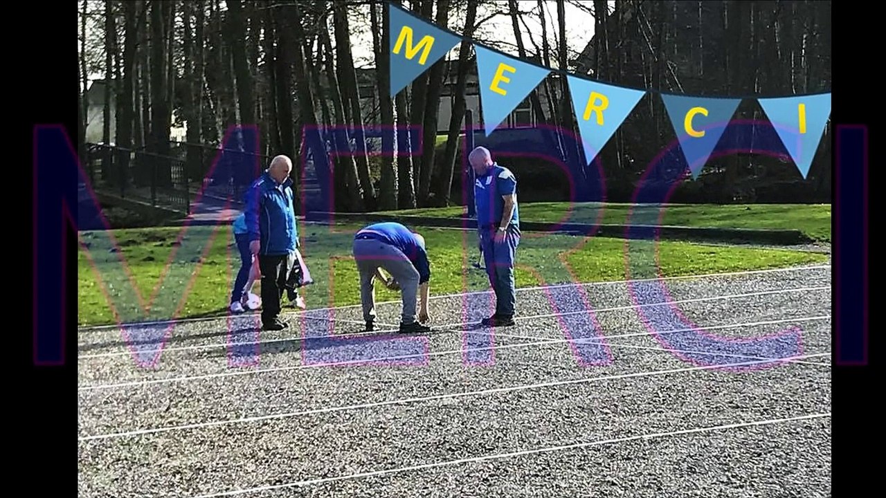 Clip de remerciements aux bénévoles du Pétanque...