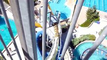 Terme 3000 - AquaLoop _ World's First Looping Slide! (Onride)