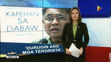 AFP Chief Guerrero, inatasan ang Militar na tapusin ang terorismo
