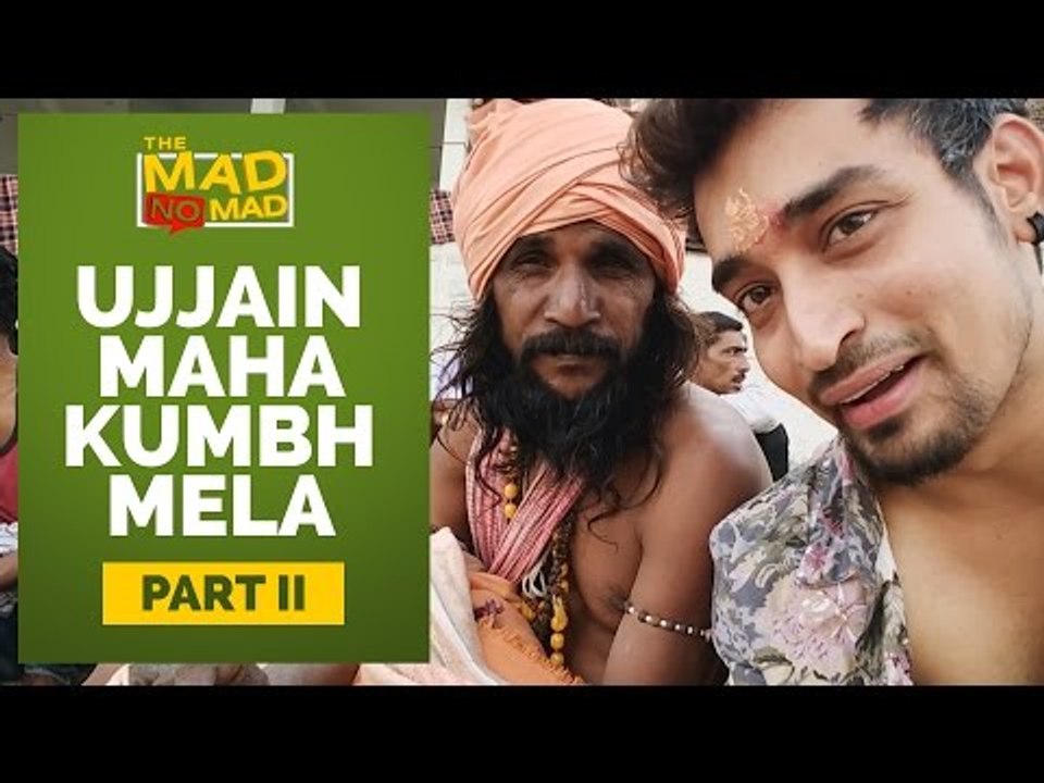The MAD NoMAD Ep# 009 Madness Continues at Maha Kumbh Mela | Baba lifts a large stone with his....