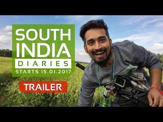 SOUTH INDIA DIARIES  TRAILER  | The MAD NoMAD | WIDE LENS