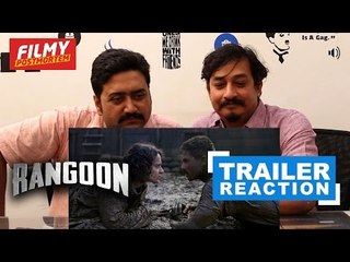 RANGOON OFFICIAL TRAILER REACTION AND REVIEW | KANGANA RANAUT | SHAHID KAPOOR | SAIF ALI KHAN