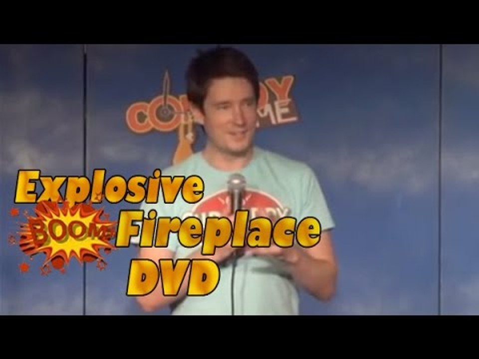Explosive Fireplace DVD - Comedy Time