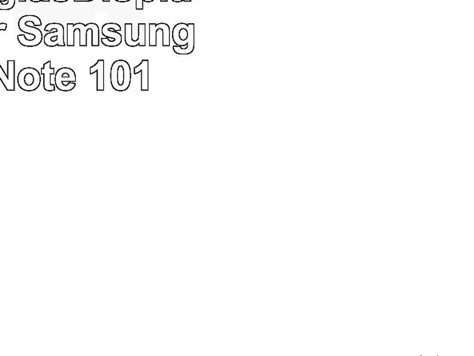 Fiimi HartglasDisplayschutz für Samsung Galaxy Note 101