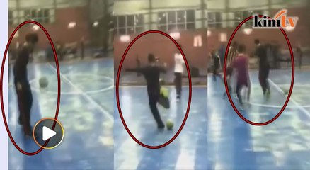 Aksi Yusuf PPIM pamer 'kehebatan' bermain bola