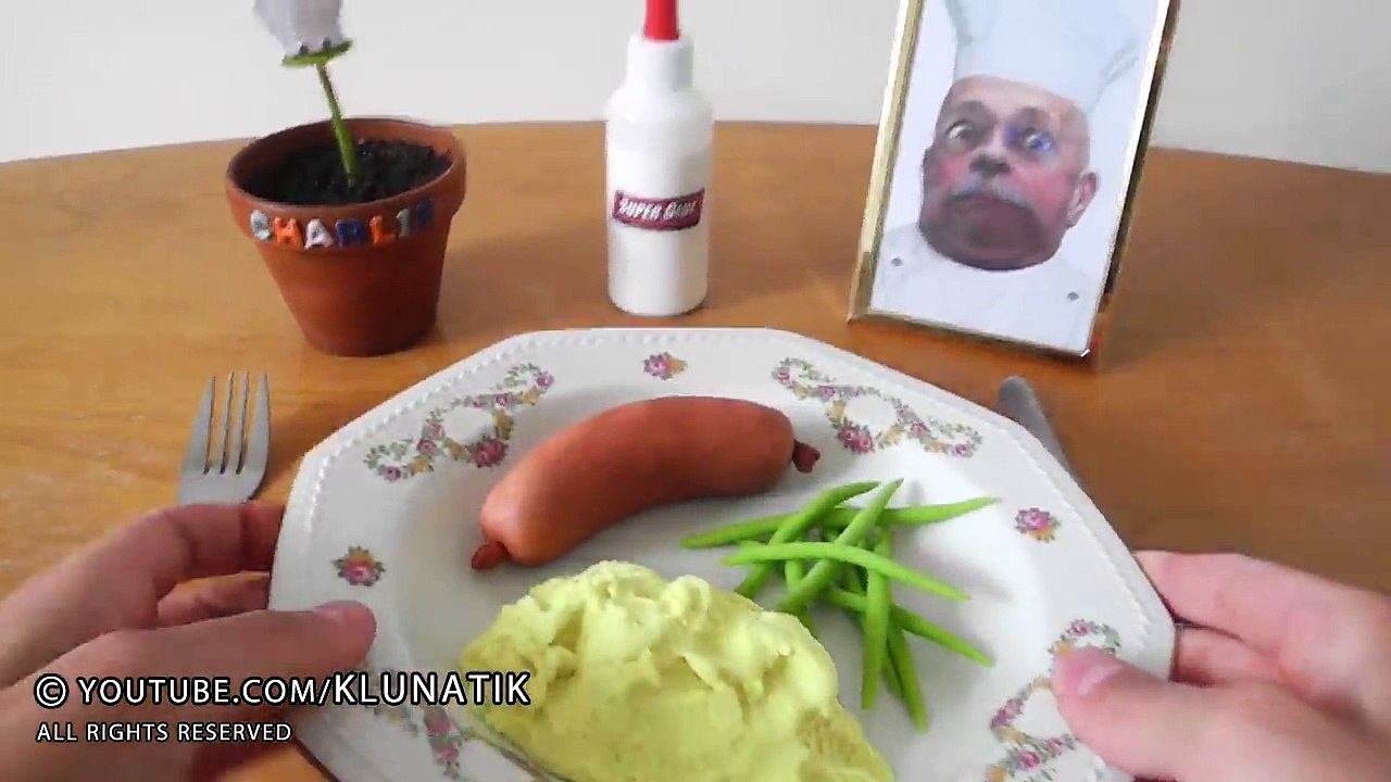 Kluna EATING colored CLAY PART 3!! (Play-Doh) Kluna Tik Dinner #80 _ ASMR eating sounds no talk-fJI4x7KZMDk