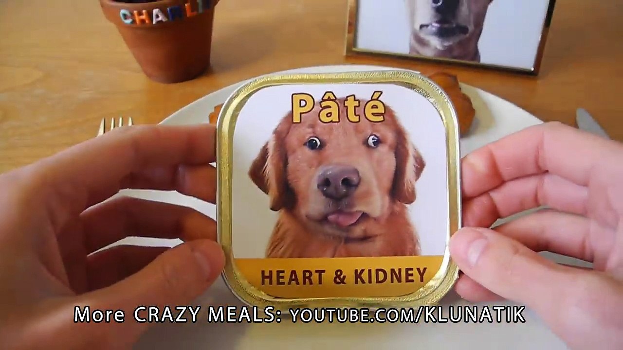 Eating DOG FOOD!!! Kluna Tik Dinner #40 _ ASMR eating sounds no talk-2Mt-ulpi7xc