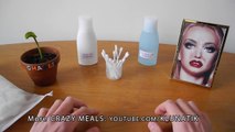 Eating dirty Q-tips and cotton balls!! Kluna Tik Dinner #39 _ ASMR eating sounds no talk-lxdBQ6wT0Hw