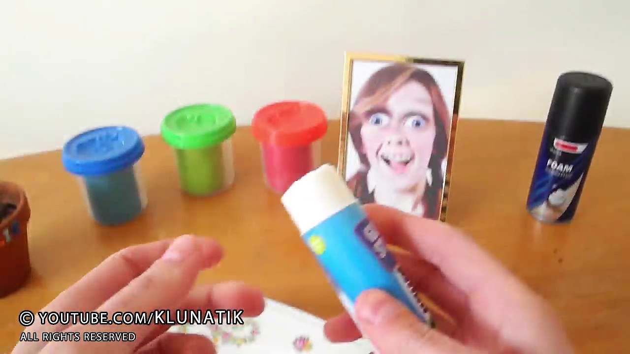 EATING colored CLAY ICE CREAM!! (Play-Doh) PART 3 Kluna Tik Dinner #62 _ ASMR eating sounds no talk-VJuu36z3x9E
