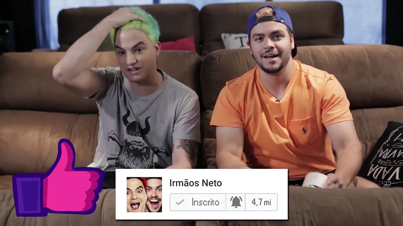 DESAFIO: CANTA OU DUREX NA CARA - IRMÃOS NETO