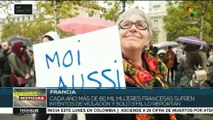 Francia: Cientos de personas protestan contra el acoso sexual