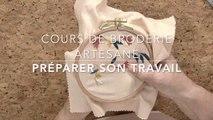 Cours de broderie avec Artesane : préparer son travail