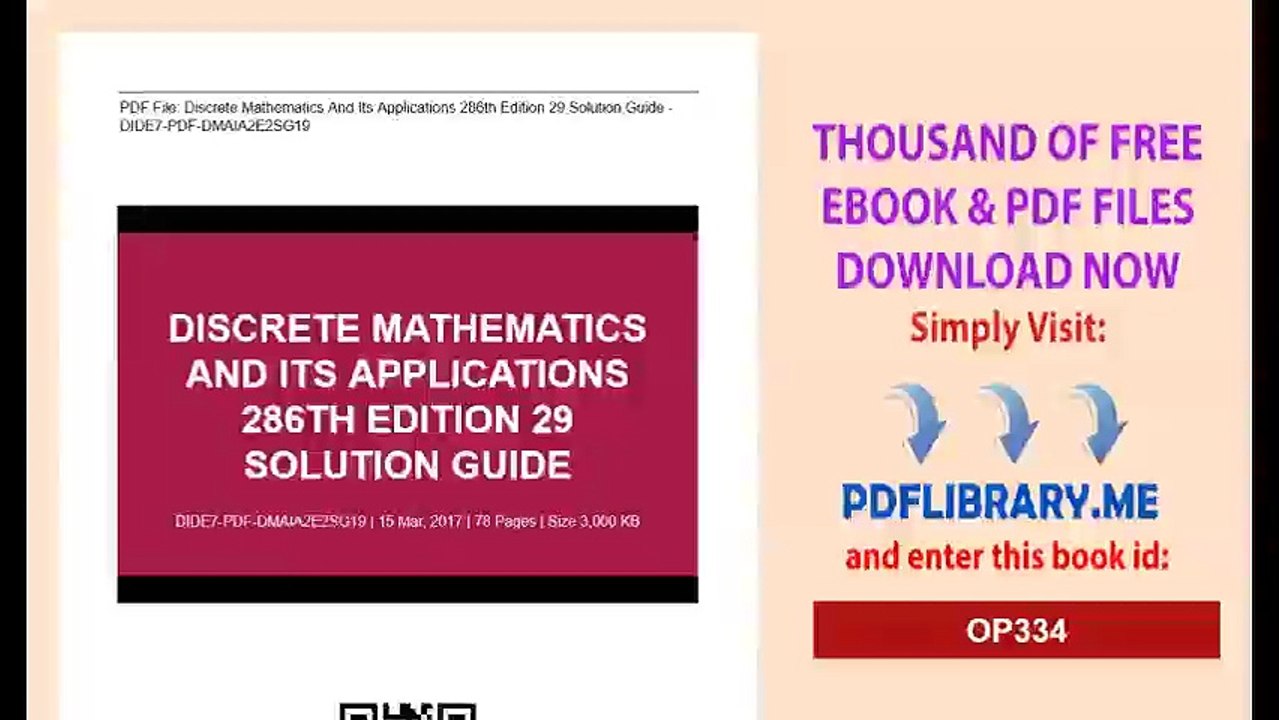 Discrete Mathematics And Its Applications 6th Edition - Solution Guide