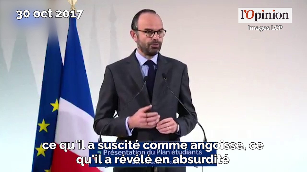 Plateforme Admission post-bac (APB): Edouard Philippe parle d’un «naufrage»