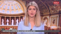 Audition de la ministre de la culture sur le PLF 2018 - Les matins du Sénat (30/10/2017)