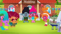 Trolls Poppy and Daddy Branch eating ice cream by Bergens Chef Nursery Rhymes Trolls Finger Family