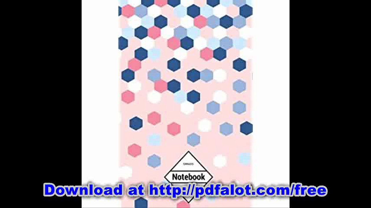 GM&Co Notebook Journal Dot-Grid, Lined, Graph, 120 pages 5.5'x8.5' Hexagon Confetti Pink (Confetti Notebook)