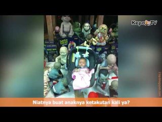 Kelakuan Super Iseng Orang Tua Kepada Anaknya Ini Bikin Kamu Ngakak