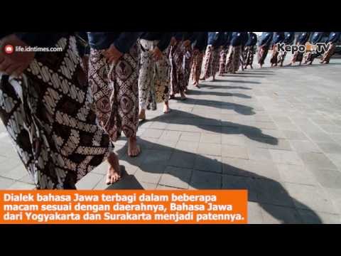 Fakta-fakta Unik Tentang Bahasa Jawa