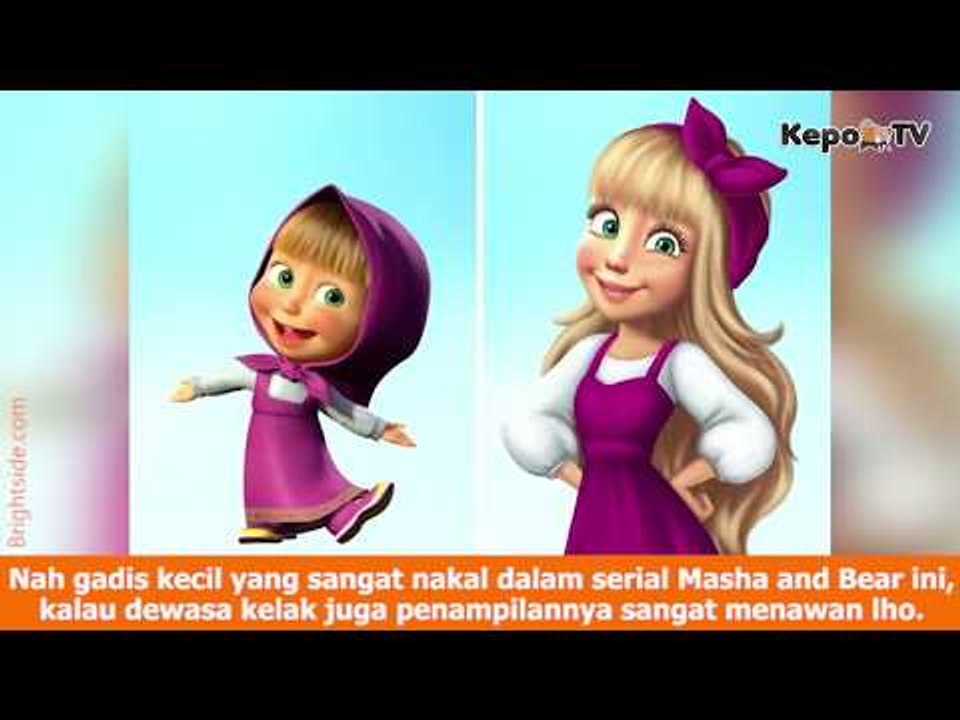 5 Transformasi Tokoh Kartun Jika Sudah Dewasa