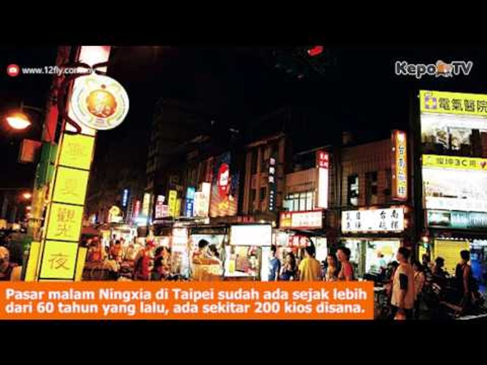 Pasar Malam di Dunia yang Sangat Populer
