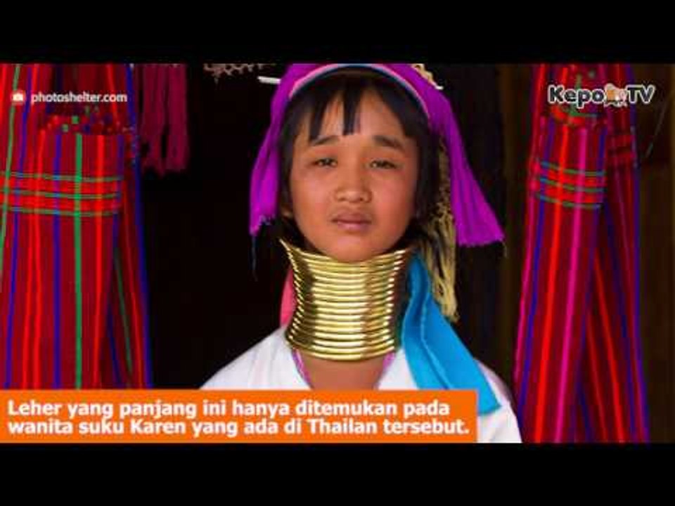 Fakta Unik Suku Karen Pemilik Leher Panjang